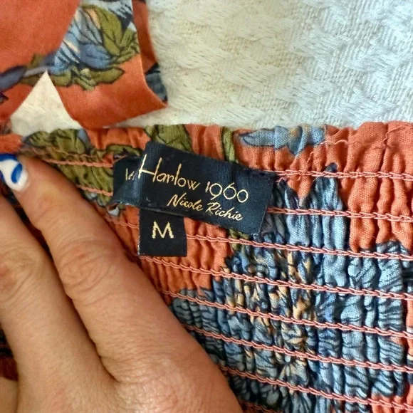 Anthropologie - House of Harlow Wanda Floral Midi Dress - Picture 10 of 10